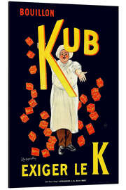 Magnettafel Bouillon Kub, exiger le K