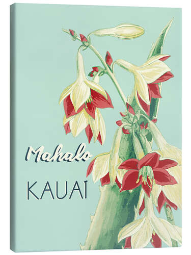 Canvas-taulu Mahalo Kauai