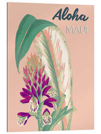 Tableau en plexi-alu Aloha Maui