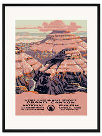 Gerahmter Kunstdruck Grand Canyon National Park