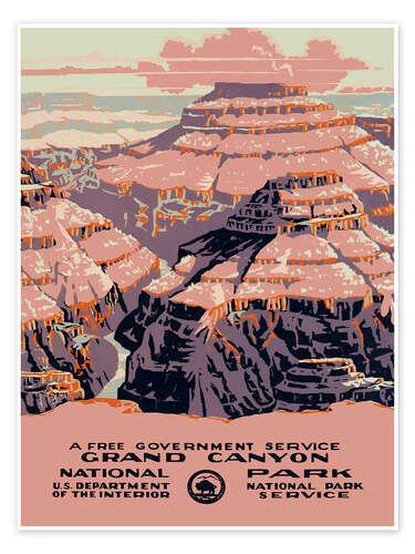 Poster Grand Canyon National Park