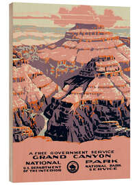 Wood print Grand Canyon National Park - Studio W