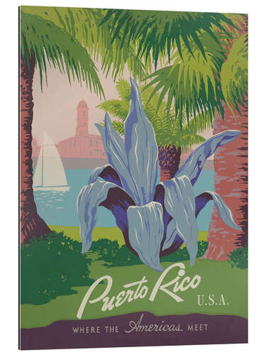 Gallery Print Discover Puerto Rico - Where the Americas Meet