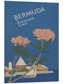 Cuadro de aluminio Bermuda in Oleander Time