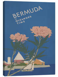 Canvas-taulu Bermuda in Oleander Time