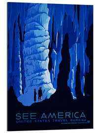 Tableau en plexi-alu See America