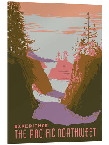 Acrylglasbild Experience the Pacific Northwest
