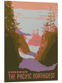 Magnettafel Experience the Pacific Northwest