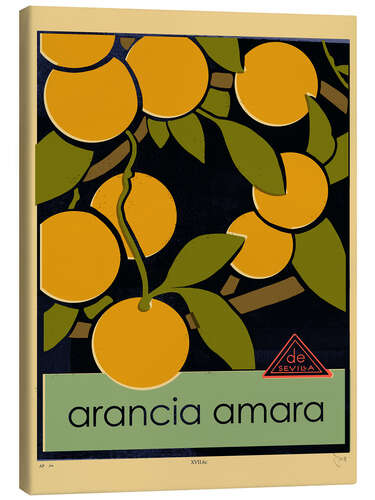 Leinwandbild Arancia amara (Bitterorange)