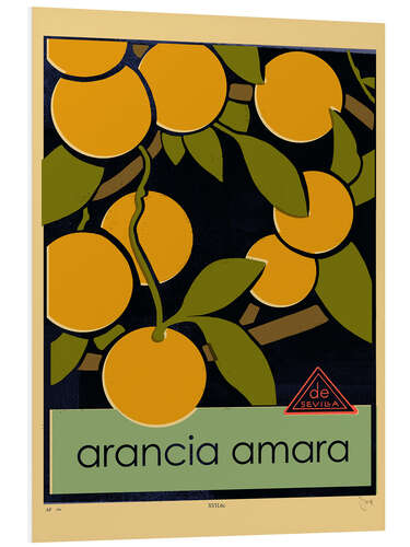 Bilde på skumplate Arancia amara (bitter orange)