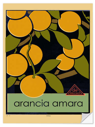 Wall sticker Arancia amara (bitter orange)