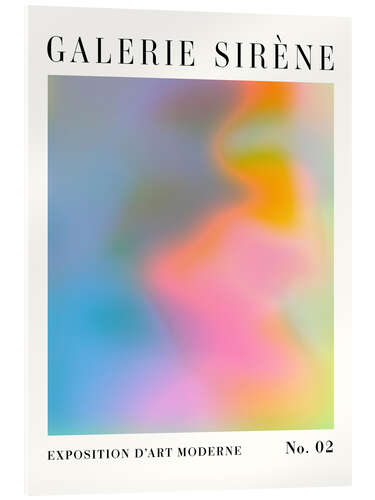 Acrylic print Radiant Gradients II