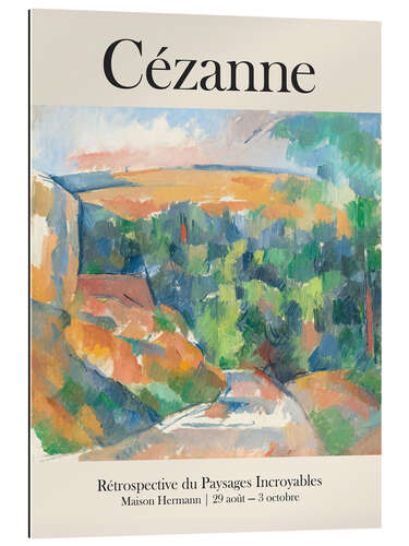 Gallery print Cézanne - Rétrospective du Paysages Incroyables