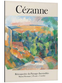 Magnettafel Cézanne - Rétrospective du Paysages Incroyables