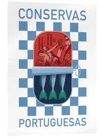 Akryylilasitaulu Conservas Portuguesas - Victoria Barnes