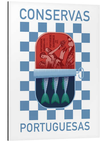 Quadro em alumínio Conservas Portuguesas