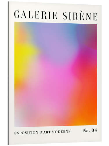 Tableau en aluminium Radiant Gradients IV