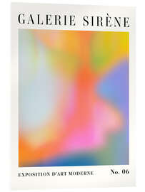 Acrylic print Radiant Gradients VI