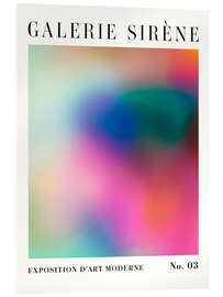 Acrylic print Radiant Gradients III