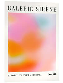 Acrylic print Radiant Gradients I