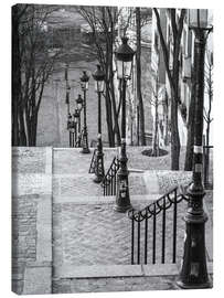 Canvas-taulu Montmartre Steps - Assaf Frank