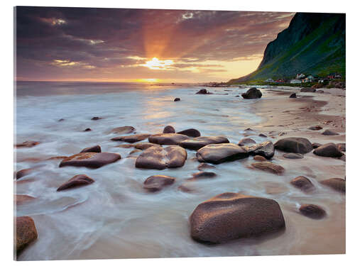 Obraz na szkle akrylowym Rocky Coast