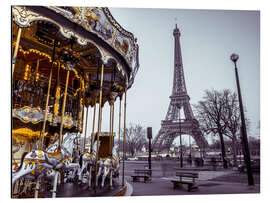 Magnettafel Paris Attractions