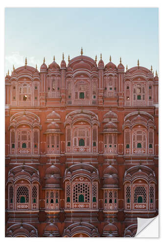 Selvklebende plakat Palace of the Winds, Jaipur, India