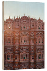 Cuadro de madera Palace of the Winds, Jaipur, India