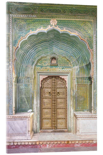 Obraz na szkle akrylowym Green Portal, India