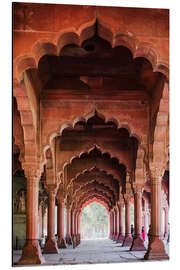 Magnettafel Torbogen am Roten Fort, Delhi, Indien