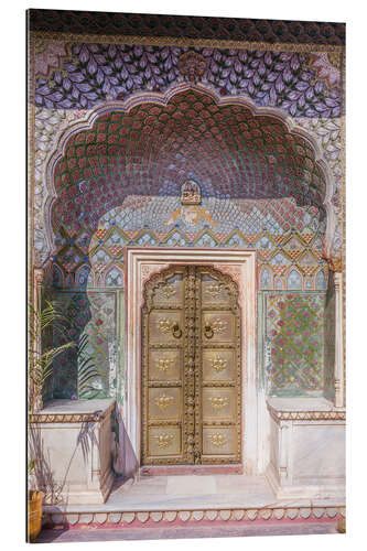 Gallery print Indian palace door, Jaipur