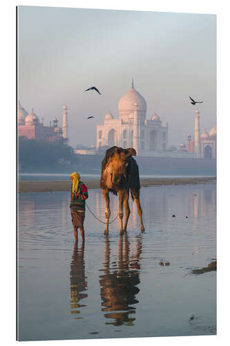 Galleriataulu Taj Mahal sunrise, India