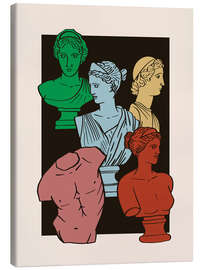 Canvas print Classic busts