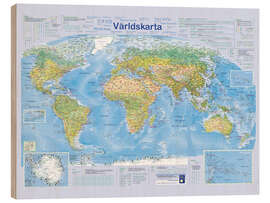 Trebilde World map 2024 (Swedish)