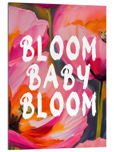 Tableau en plexi-alu Bloom Baby Bloom