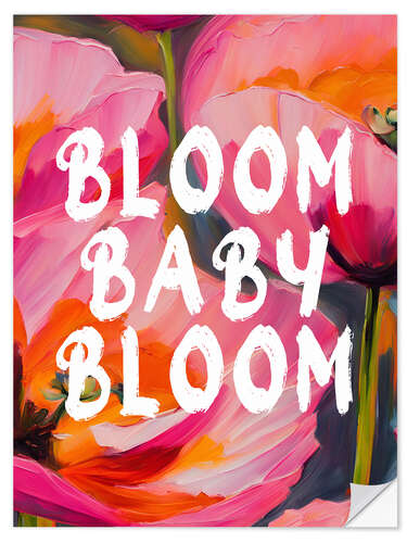 Adesivo murale Bloom Baby Bloom