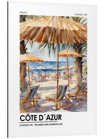 Magnettafel Côte d'Azur - La douce vie