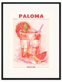 Gerahmter Kunstdruck Paloma, Mexico 1953