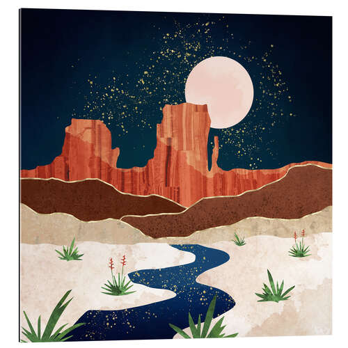 Gallery print Desert Stars River