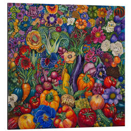 Magnettafel Veggie Chaos