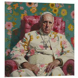 PVC-taulu The Pope in a summer outfit