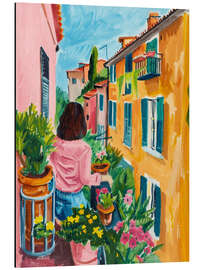 Magnettafel Urbaner Balkon