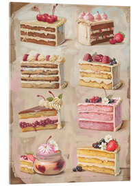 Akrylbillede Fruit Cakes