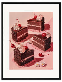 Gerahmter Kunstdruck Chocolate Dreams