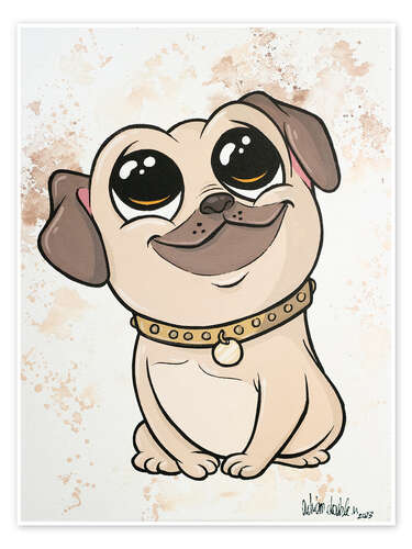 Poster Little Pug