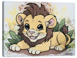 Canvas print Baby Lion