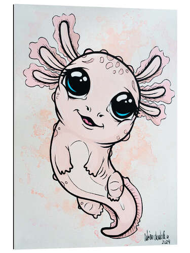 Gallery print Little Axolotl