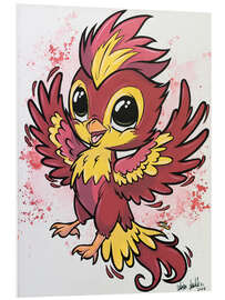 Foam board print Little Phoenix