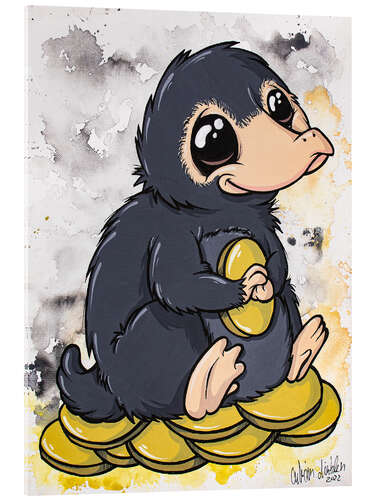 Acrylic print Baby Platypus